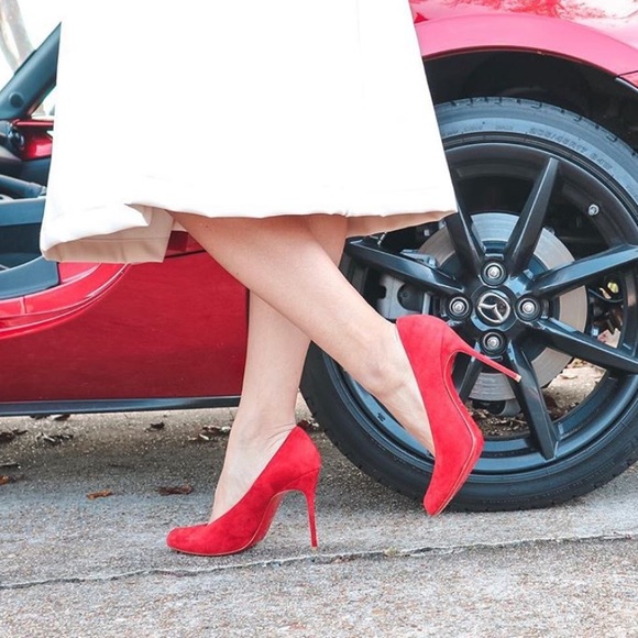 Christian Louboutin Shoes - Christian Louboutin Yousra Suede Pumps